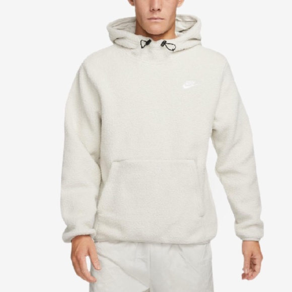 Nike Sportswear Sport Essentials Plus High-Pile Fleece Pullover Hoodie - Picture 3 of 11